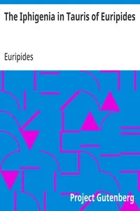 The Iphigenia in Tauris of Euripides cover