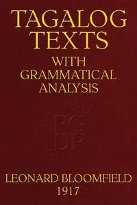 Tagalog Texts with Grammatical Analysis cover