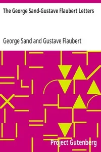 The George Sand-Gustave Flaubert Letters — Gustave Flaubert cover