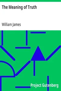 The Meaning of Truth — William James cover