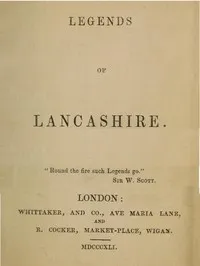 Legends of Lancashire — Peter Landreth cover