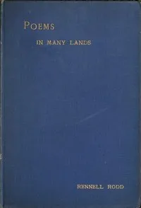 Poems in Many Lands — Rennell Rodd cover