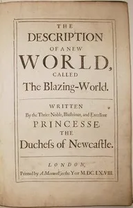 The Description of a New World, Called the Blazing-World — Margaret Cavendish, Duchess of Newcastle cover