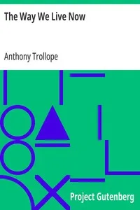 The Way We Live Now — Anthony Trollope cover