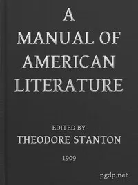 A Manual of American Literature — Anonymous cover