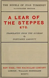 A Lear of the Steppes, etc. cover