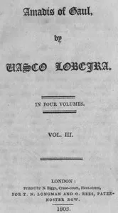 Amadis of Gaul, Vol. 3 — Vasco de Lobeira cover