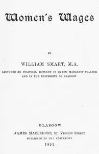 Women's wages — William Smart cover