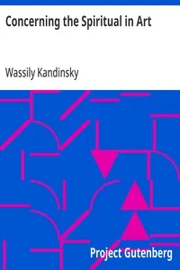 Concerning the Spiritual in Art — Wassily Kandinsky cover