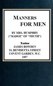 Manners for Men cover