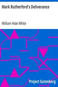 Mark Rutherford's Deliverance — William Hale White cover