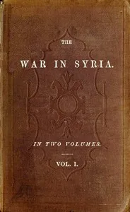 The War in Syria, Volume 1 (of 2) — Charles Napier cover