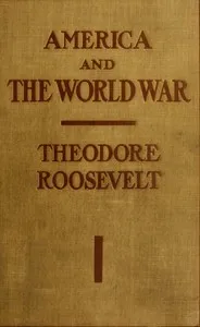 America and the World War — Theodore Roosevelt cover