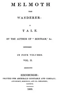Melmoth the Wanderer, Vol. 2 — Charles Robert Maturin cover