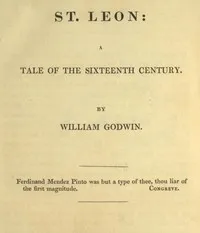 St. Leon: A Tale of the Sixteenth Century cover