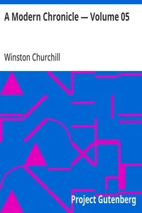 A Modern Chronicle — Volume 05 — Winston Churchill cover