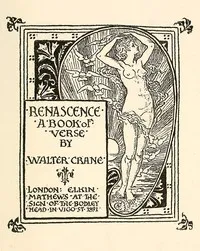 Renascence: A Book of Verse — Walter Crane cover