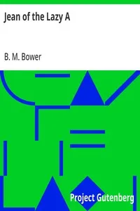 Jean of the Lazy A — B. M. Bower cover