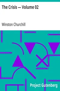 The Crisis — Volume 02 — Winston Churchill cover