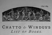 Chatto & Windus's List of Books, May 1883 — Chatto & Windus (Firm) cover