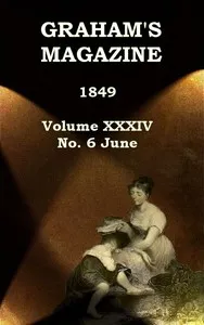 Graham's Magazine, Vol. XXXIV, No. 6, June 1849 — Various cover