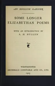 Some Longer Elizabethan Poems cover
