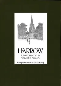 Harrow: A Sketch Book — Walter M. Keesey cover