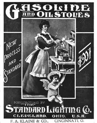 Gasoline and Oil Stoves, "New Process" and "Standard." 1901 — Standard Lighting Company cover