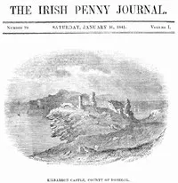 The Irish Penny Journal, Vol. 1 No. 29, January 16, 1841 — Various cover