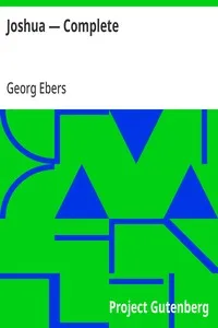 Joshua — Complete — Georg Ebers cover