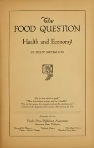 The Food Question: Health and Economy — Various cover