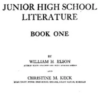 Junior High School Literature, Book 1 — William H. (William Harris) Elson cover