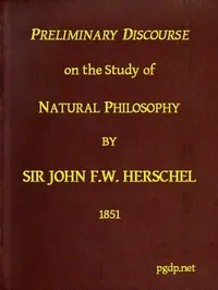 Preliminary Discourse on the Study of Natural Philosophy cover