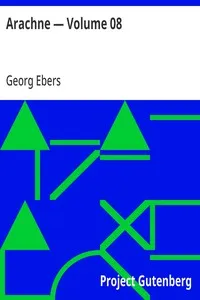 Arachne — Volume 08 — Georg Ebers cover