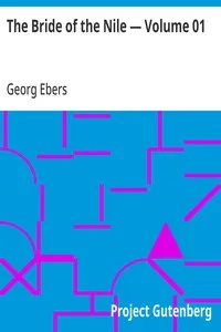The Bride of the Nile — Volume 01 — Georg Ebers cover