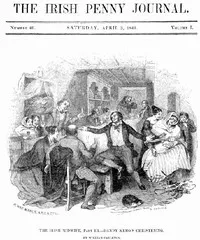 The Irish Penny Journal, Vol. 1 No. 40, April 3, 1841 — Various cover