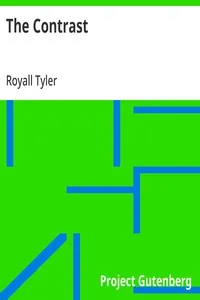 The Contrast — Royall Tyler cover