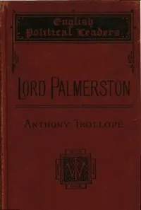 Lord Palmerston — Anthony Trollope cover