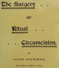 The Surgery of Ritual Circumcision cover
