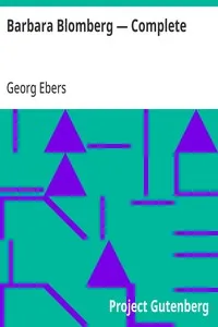 Barbara Blomberg — Complete — Georg Ebers cover