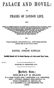 Palace and Hovel; Or, Phases of London Life — Daniel Joseph Kirwan cover