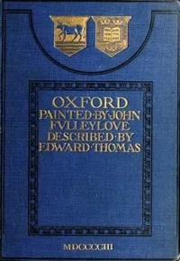 Oxford — Edward Thomas cover