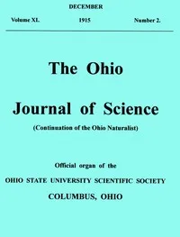 The Ohio Journal of Science. Vol. XVI., No. 2 (December, 1915) — Various cover
