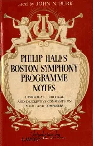 Philip Hale's Boston Symphony Programme Notes — Philip Hale cover