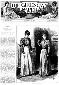 The Girl's Own Paper, Vol. XX, No. 998, February 11, 1899 — Various cover