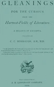 Gleanings from the Harvest-Fields of Literature: A Melange of Excerpta — Anonymous cover