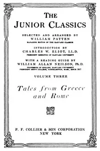 The Junior Classics, Volume 3: Tales from Greece and Rome — Anonymous cover