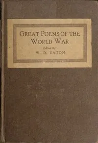 Great Poems of the World War — Anonymous cover