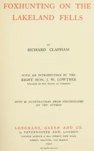 Foxhunting on the Lakeland Fells — Richard Clapham cover