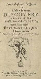 Terra Australis Incognita; Or, A New Southern Discovery, containing A Fifth Part of the World — Pedro Fernandes de Queirós cover